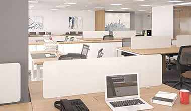 Thiết kế nội thất văn phòng tại công ty kinh doanh vật liệu xây dựng
