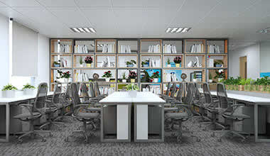 Thiết kế phòng làm việc ban truyền thông - Công ty bảo hiểm VietinBank