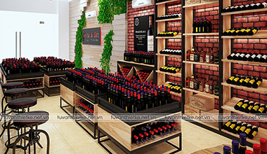 Thiết kế showroom trưng bày rượu và cigar tại Gamuda Hà Nội